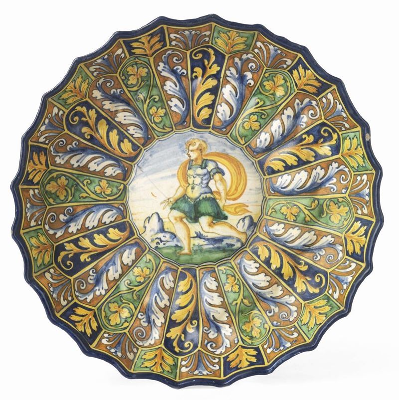 Crespina in Maiolica Policroma