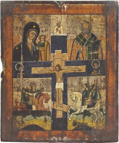 Icona Russa del XVIII Secolo