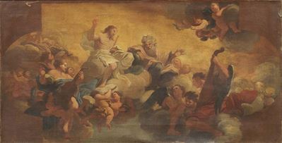«gesù e Dio Padre tra gli Angeli» e «dio Padre in Gloria»