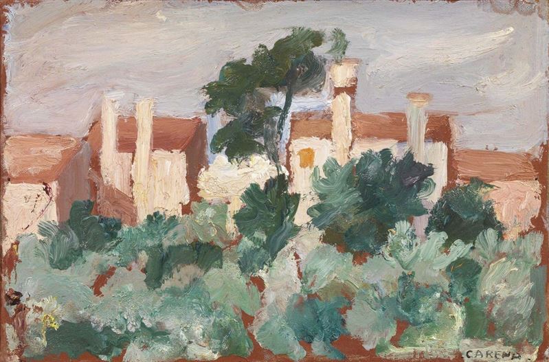 Felice Carena - Paesaggio