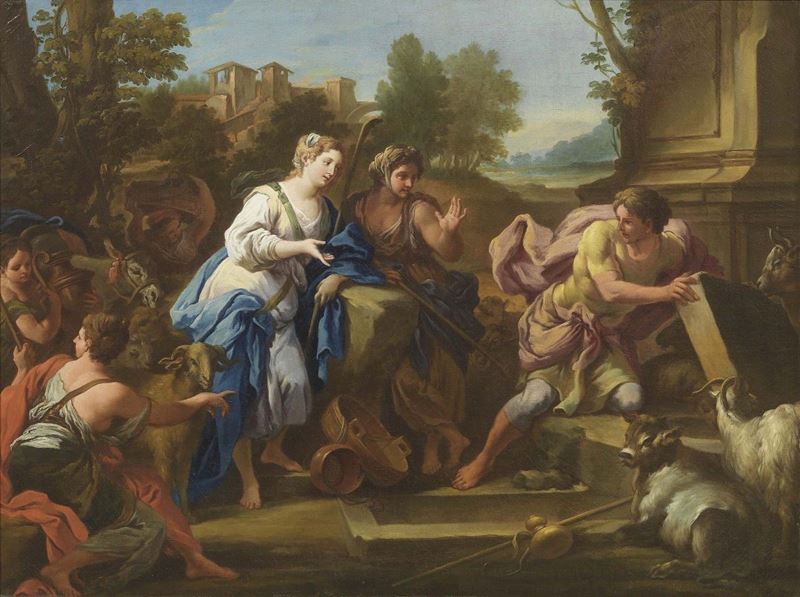 Sebastiano Conca - Rebecca al Pozzo