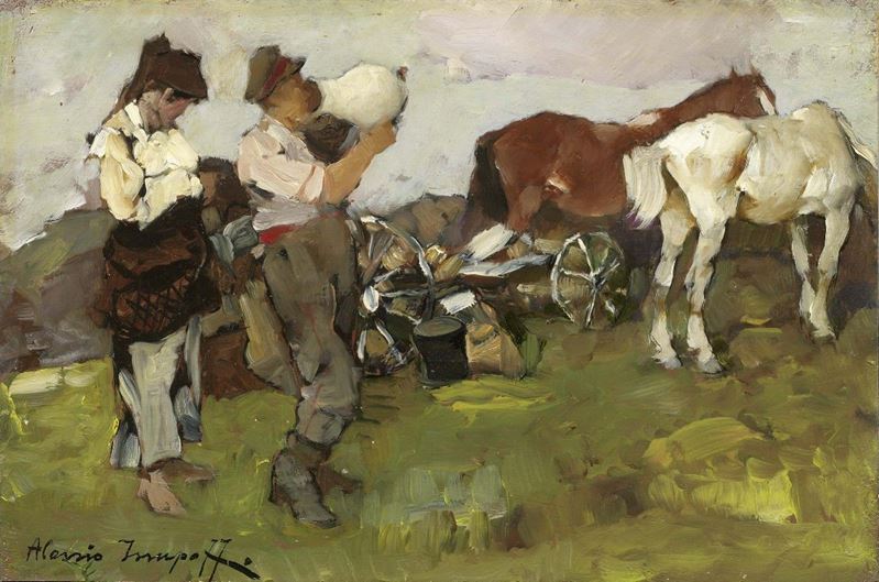 Alessio Issupoff - Contadini