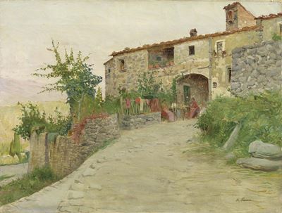 Filatrici Sull'aia