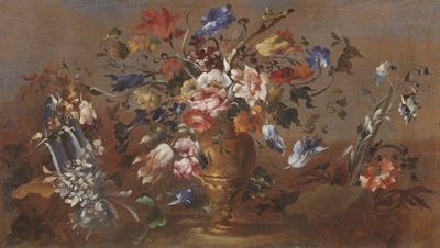 Natura Morta con Fiori e Vaso