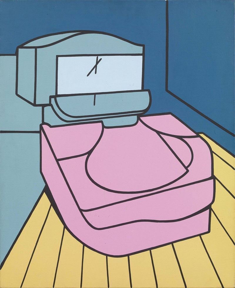 Valerio Adami - Lavabo