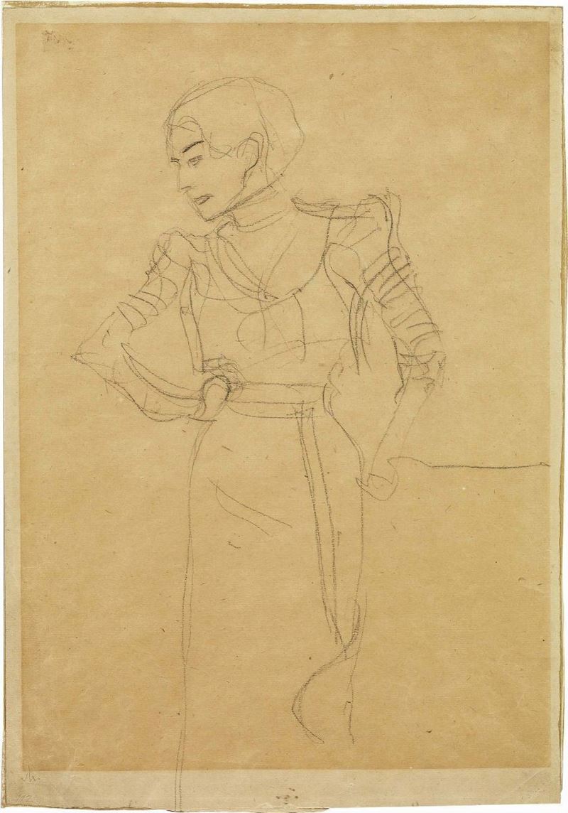 Gustav Klimt - Studio di Figura