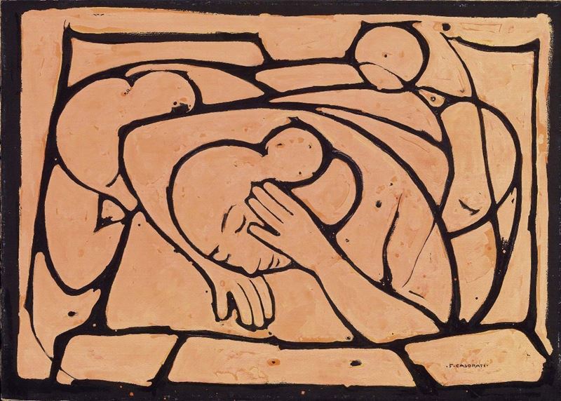 Felice Casorati - Tre Dormienti