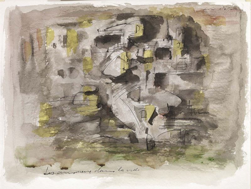 André Masson - Les Amoreux Dans la Ville