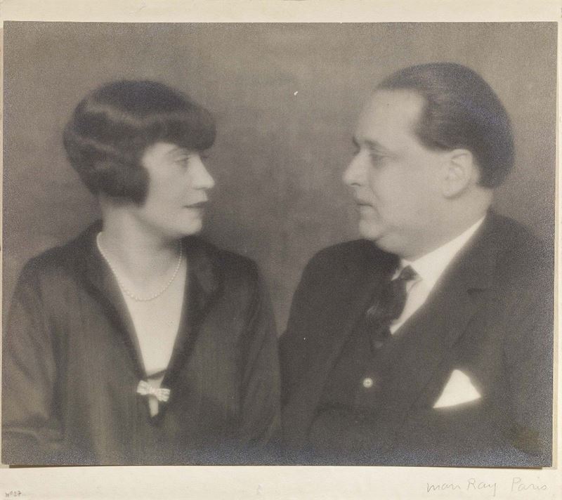 Man Ray - Honorine Deschrijver Et Paul-gustave Van Hecke