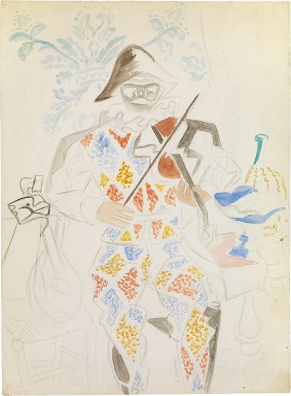 Gino Severini - Arlecchino