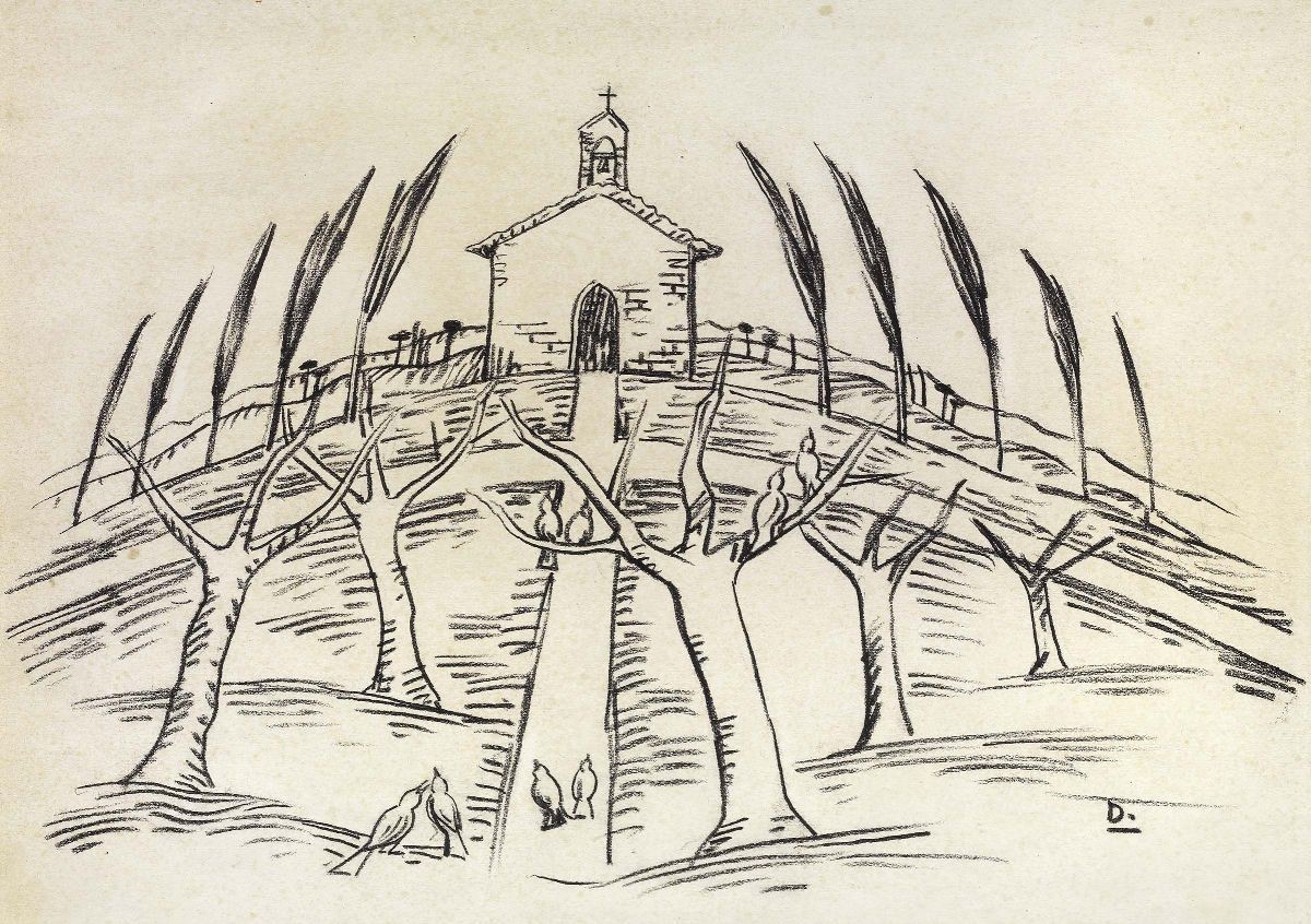 Gerardo Dottori - Lotto di Trentacinque Disegni