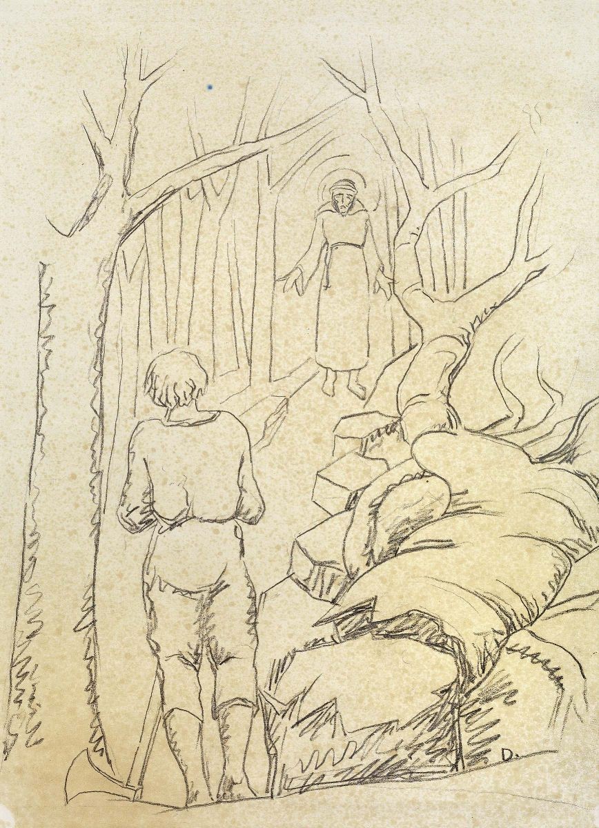 Gerardo Dottori - Lotto di Trentacinque Disegni