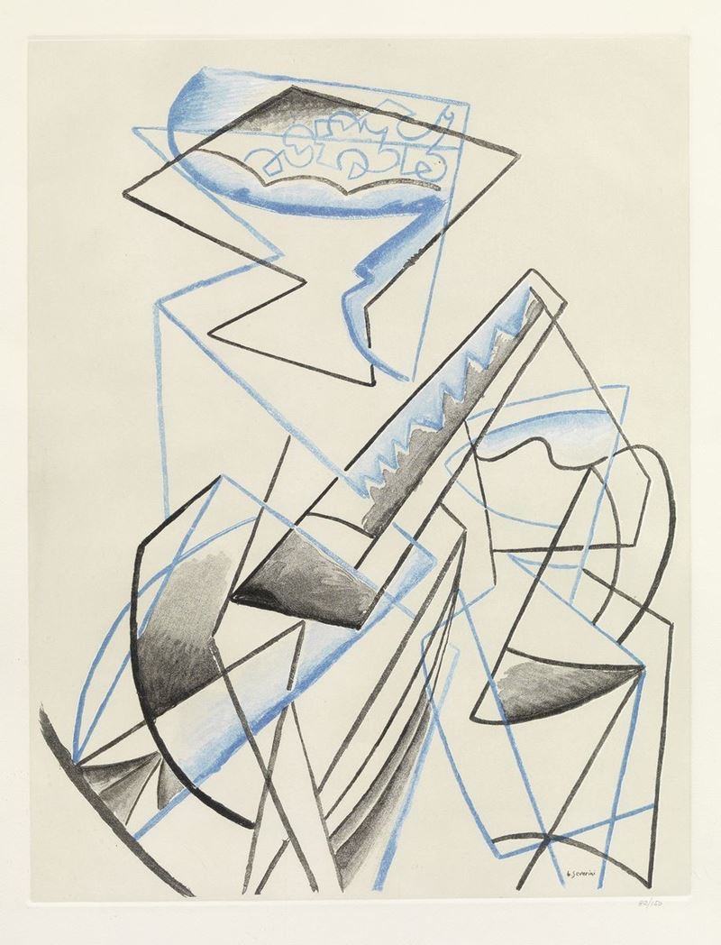 Gino Severini - Due Litografie