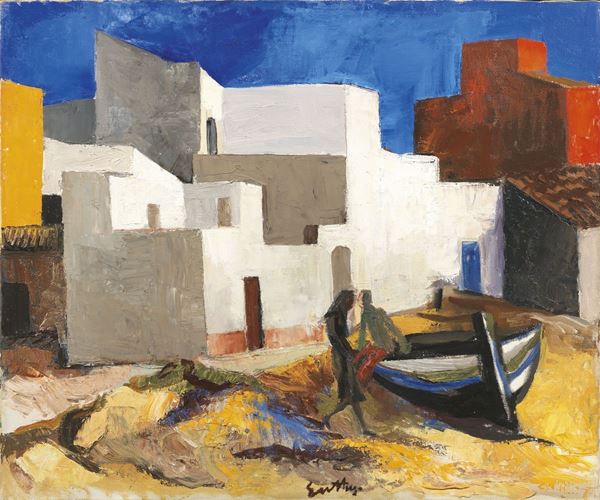 Renato Guttuso - Paesaggio dell'Aspra