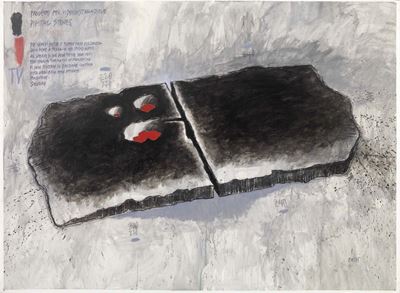 Progetto per Videoinstallazione Digital Stones, Lava Project