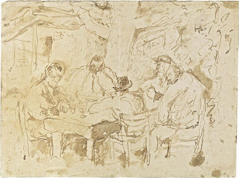 Gino Bonichi Scipione - Osteria di Cacciatori