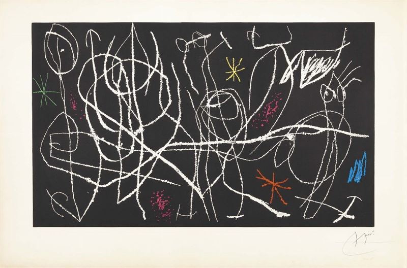Joan Miró - L'invité Du Dimanche II