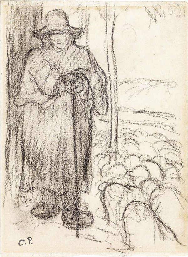 Camille Pissarro - Le berger