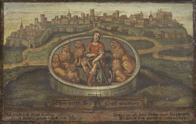 Allegoria (daniele nella Fossa dei Leoni)