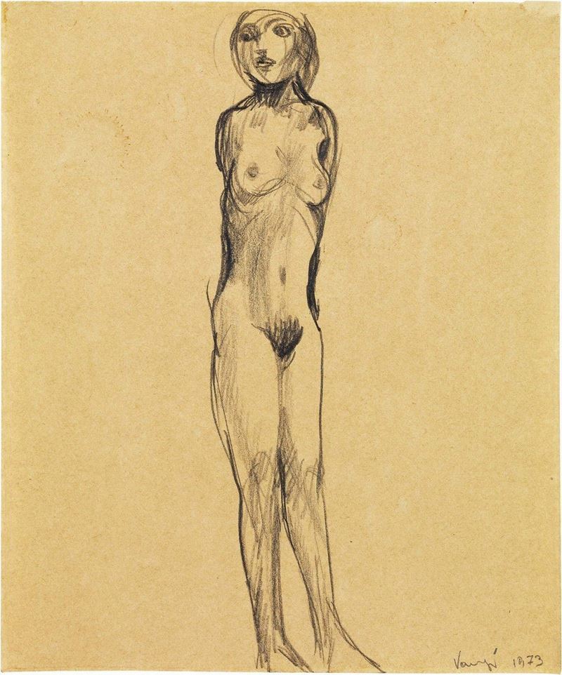 Giuliano Vangi - Nudo
