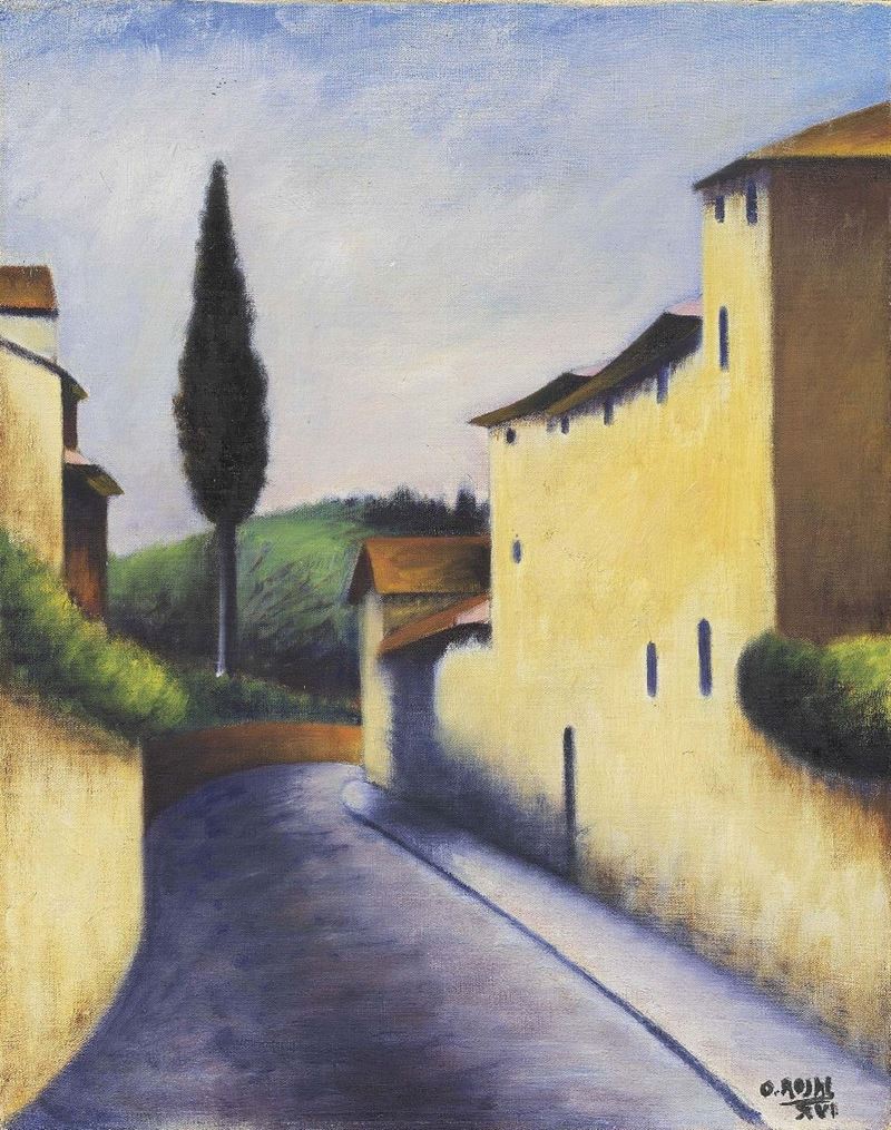 Ottone Rosai - Via di Santa Margherita a Montici