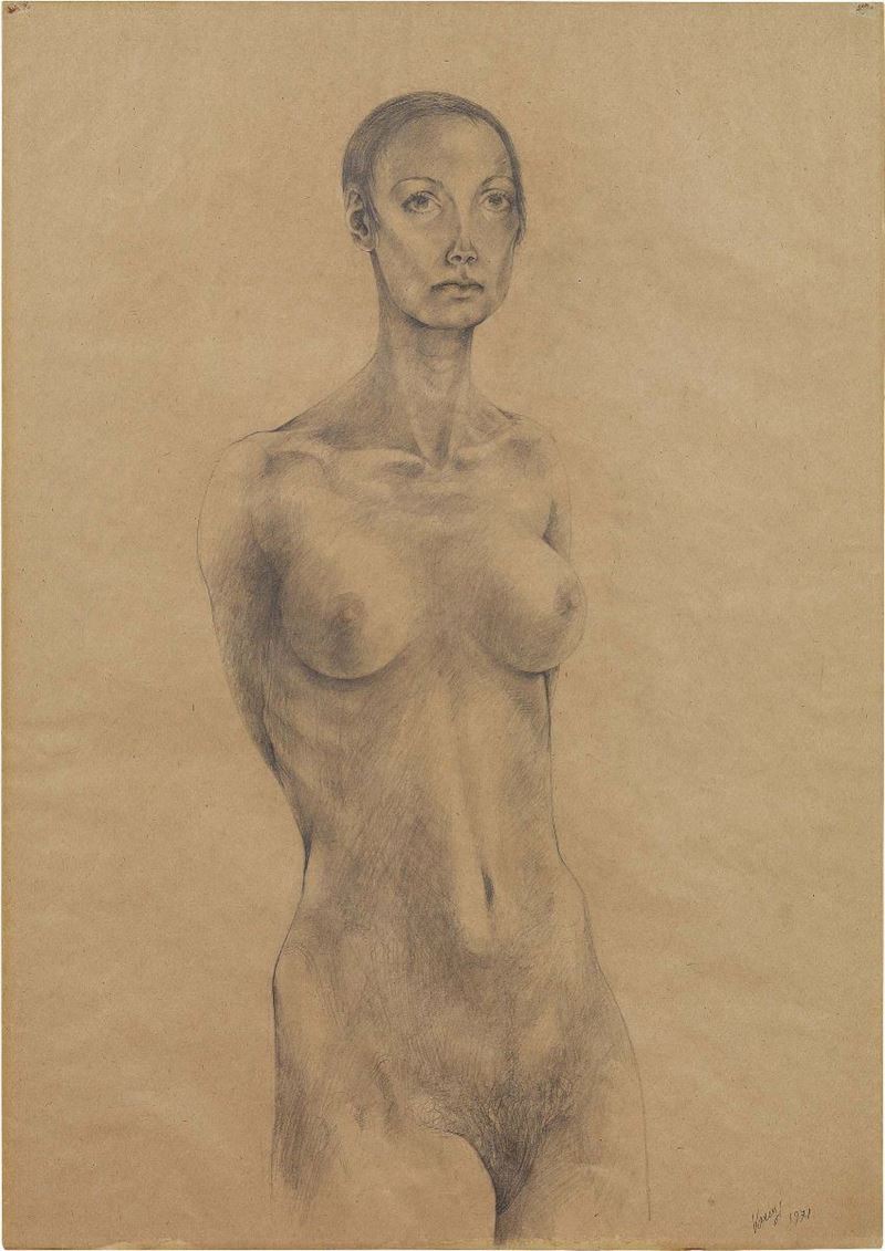 Giuliano Vangi - Nudo