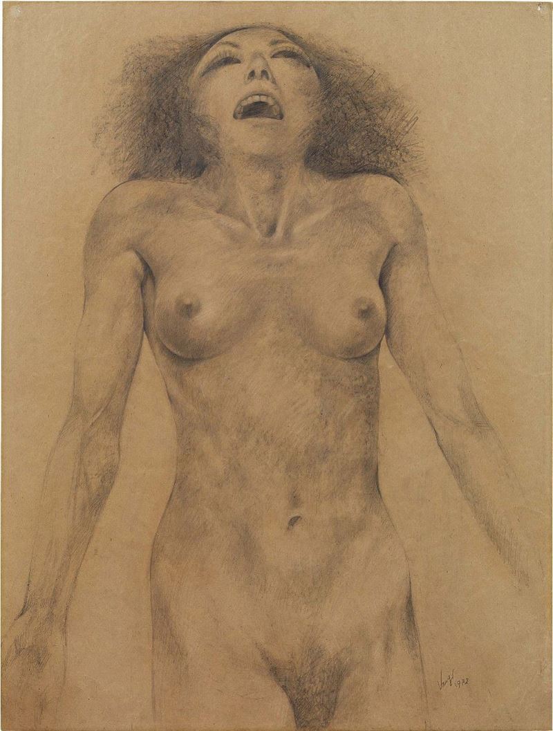 Giuliano Vangi - Nudo