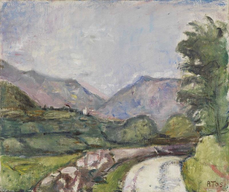 Arturo Tosi - Paesaggio