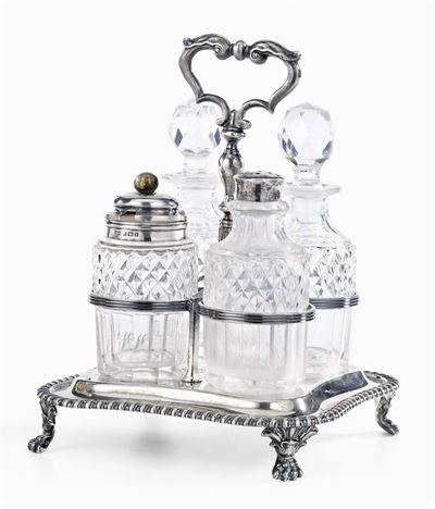 Cruet in Argento