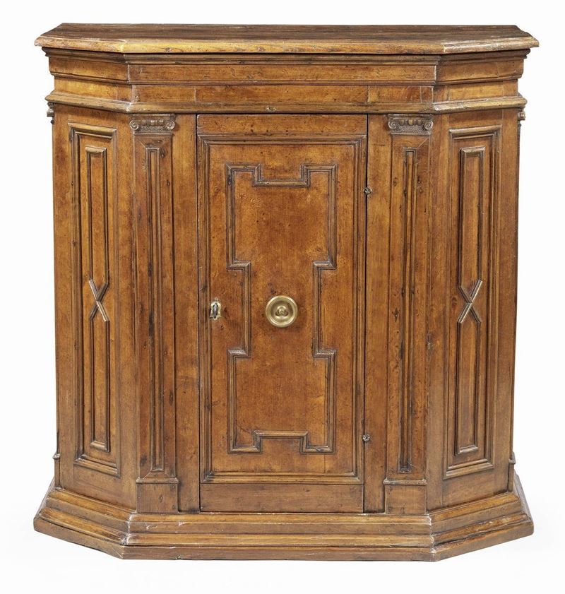 Piccolo Credenzino in Legno di Noce