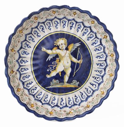 Crespina in Maiolica Policroma