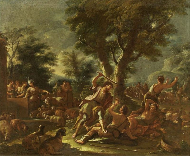 Domenico Brandi, Detto Micco - Scena Biblica