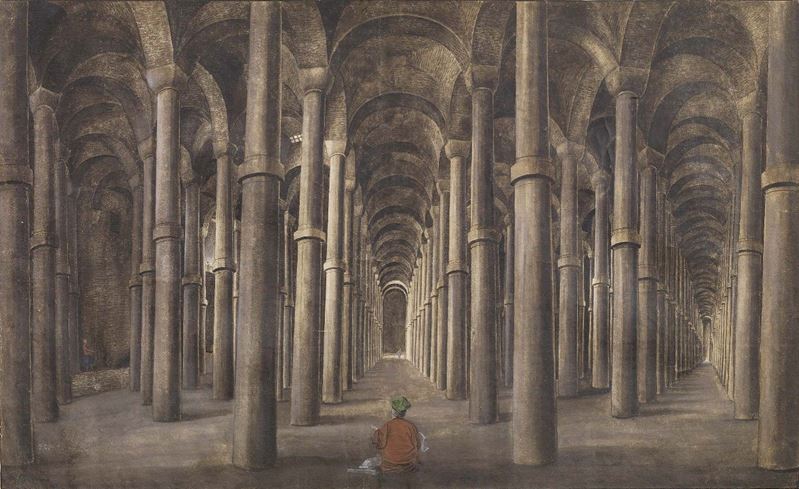 Walter Crane - Interno di Moschea