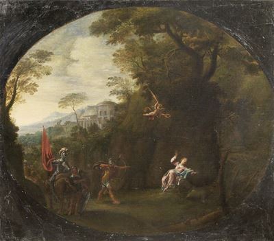 Scena di un Poema Epico Cavalleresco
