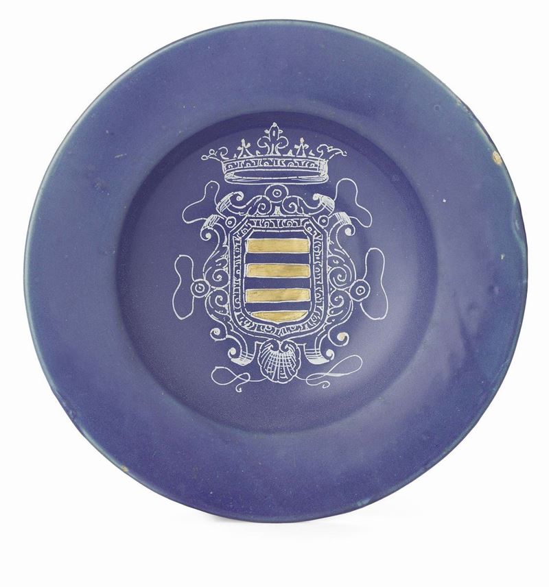 Piatto in Maiolica Policroma