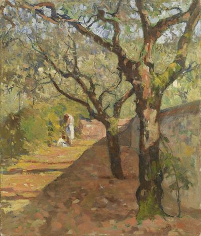 Figure in Giardino