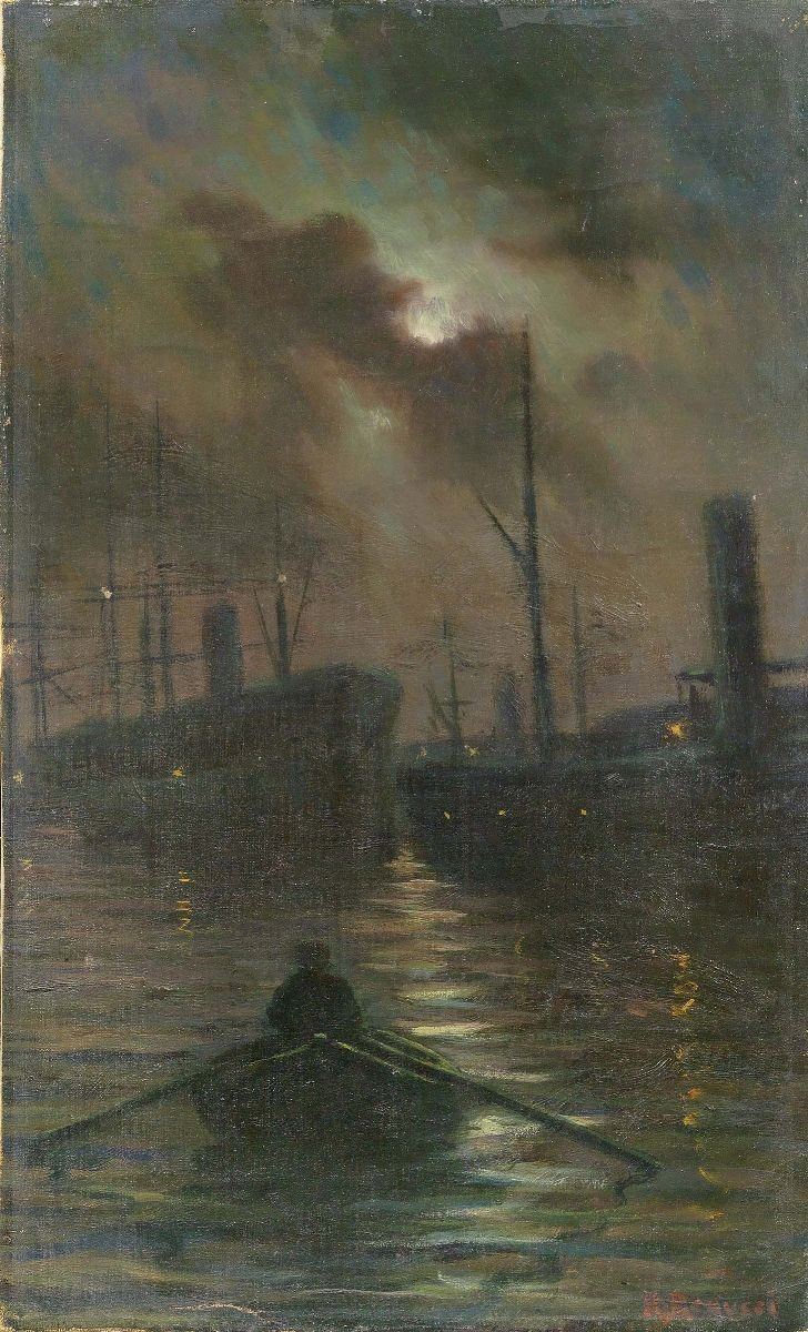 Renuccio Renucci - Porto di Notte