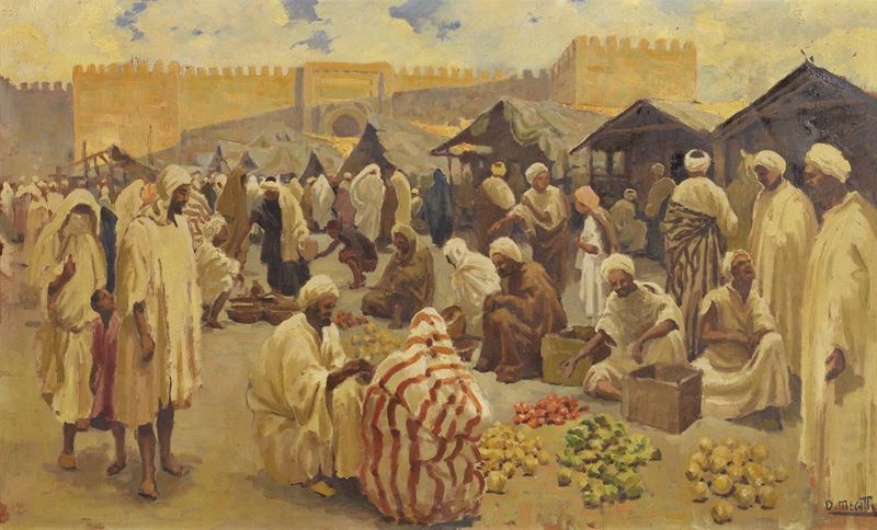 Dario Mecatti - Mercato Arabo