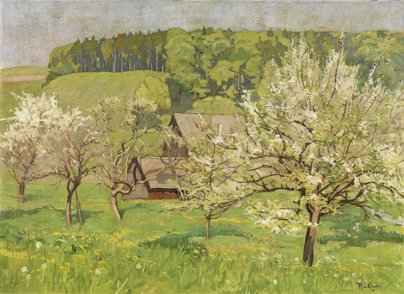 Raffaele De Grada - Ciliegi in Fiore