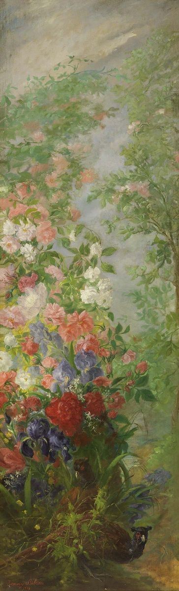 Due Opere Raffiguranti «fiori»