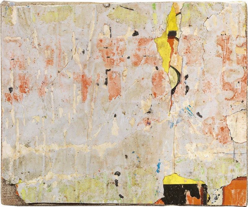 Mimmo Rotella - Senza Titolo