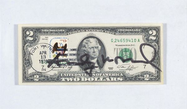Andy Warhol - Two dollars Jefferson