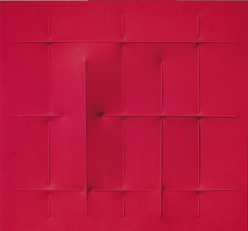 Agostino Bonalumi - Rosso