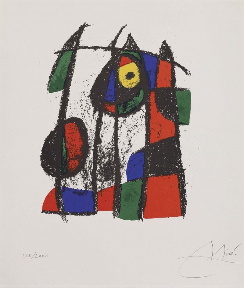 Joan Miró - Senza Titolo