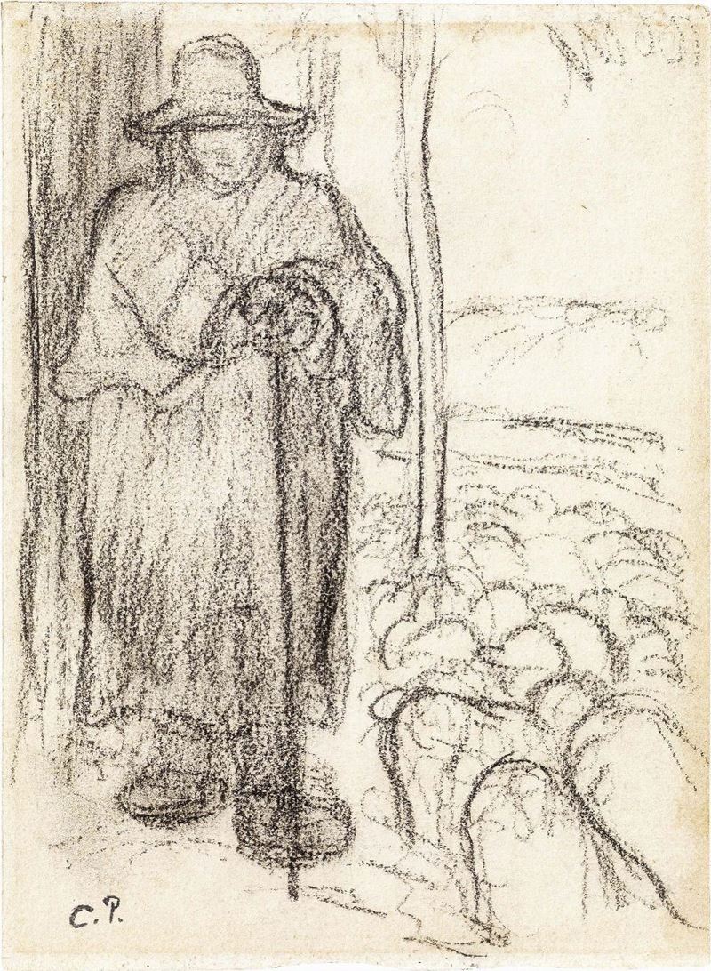 Camille Pissarro - Le Berger
