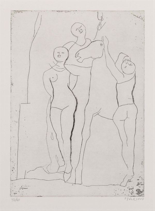 Marino Marini - Il teatro
