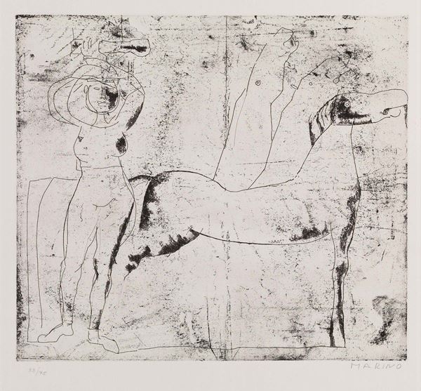 Marino Marini - Fondale