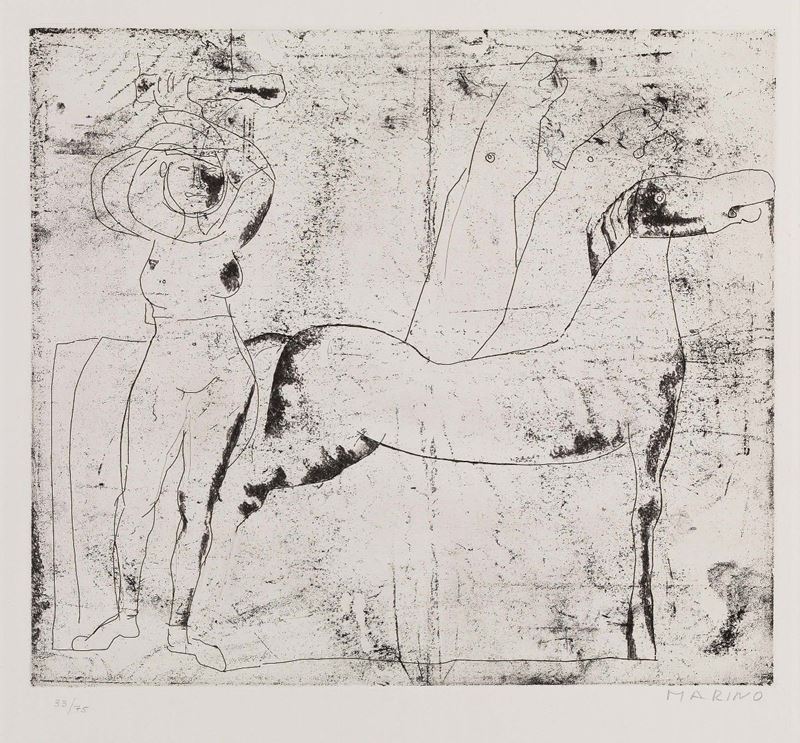 Marino Marini - Fondale
