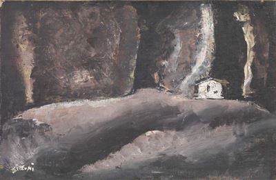 Paesaggio con Casa