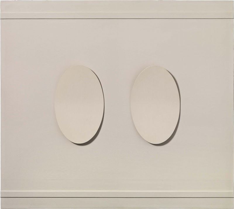 Lorenzo Piemonti - Due Ovali (bianco)